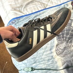 Adidas Samba Classic Black and White Men's Shoes